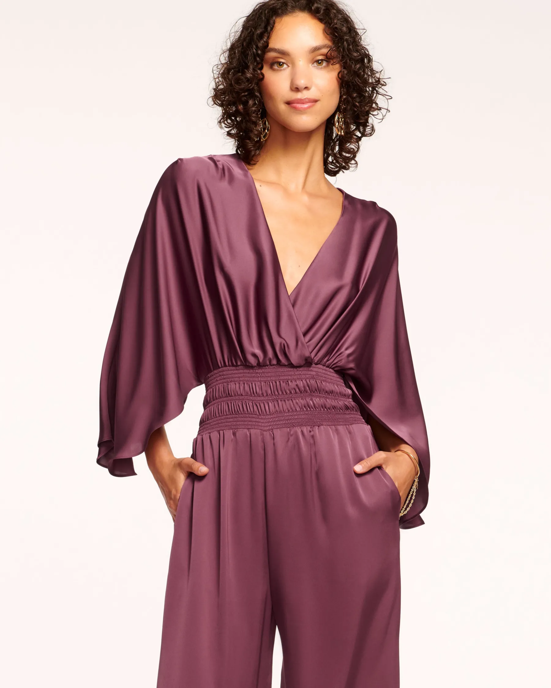 Ramy Brook Cheri Wide Leg Jumpsuit Store