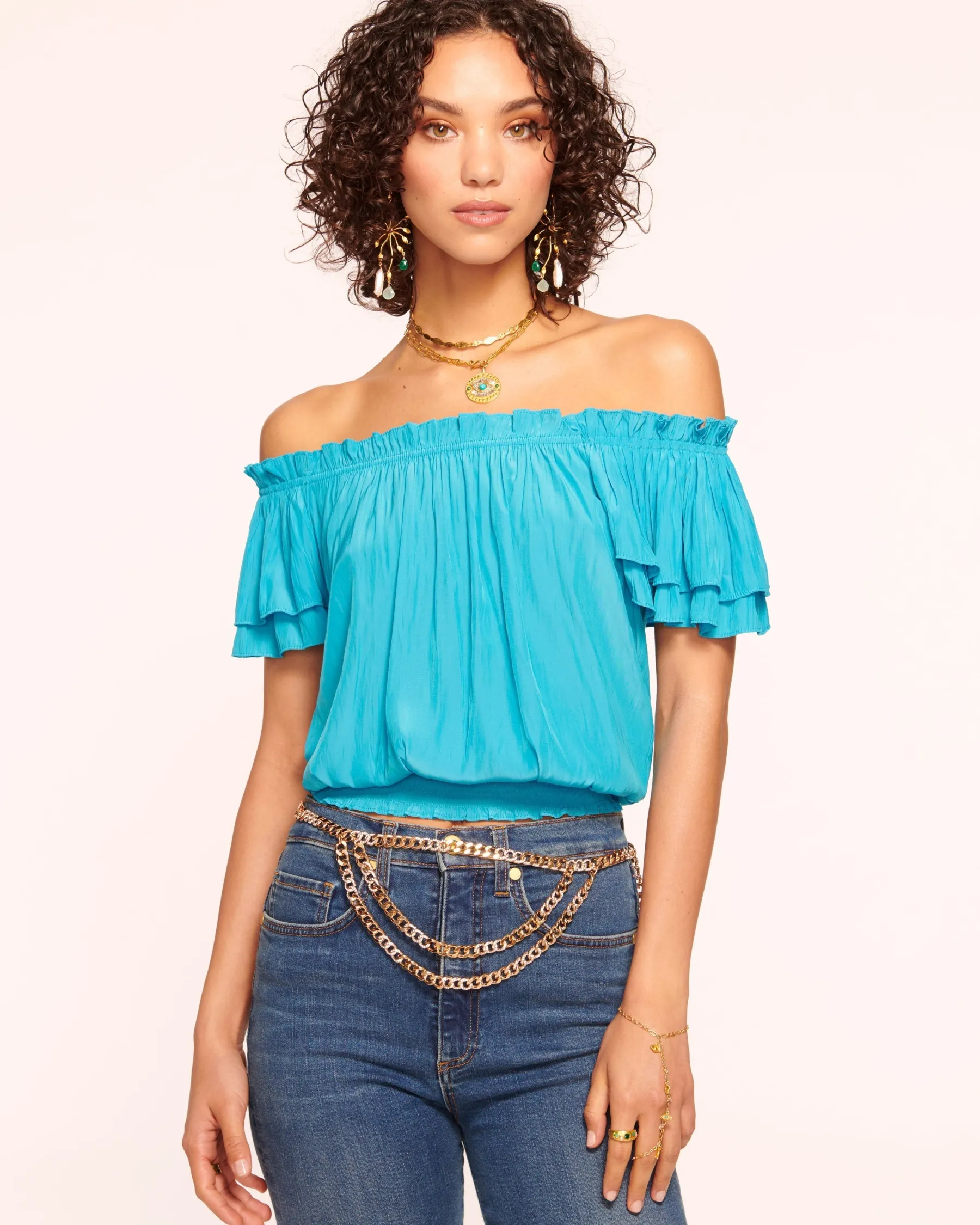 Ramy Brook Cressida Off-The-Shoulder Top Sale