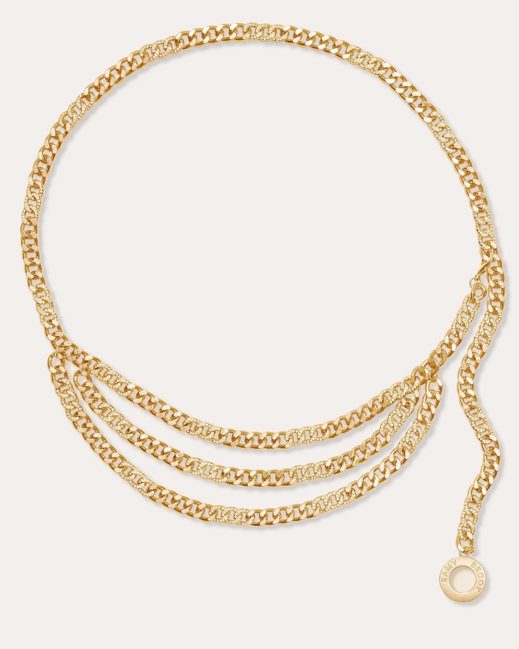 Ramy Brook Drea Chain Belt Best Sale