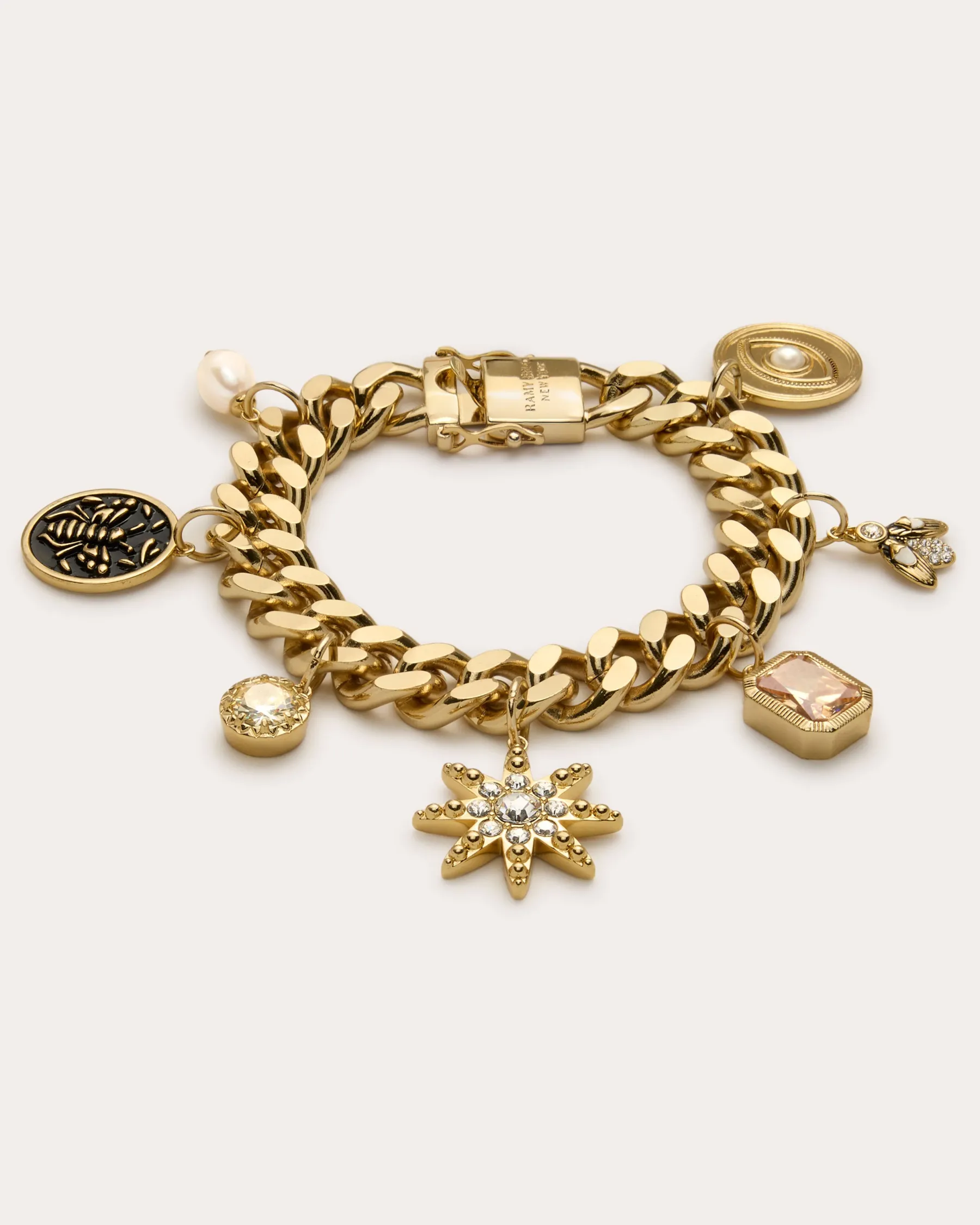 Ramy Brook Emmi Charm Bracelet Gold Fashion