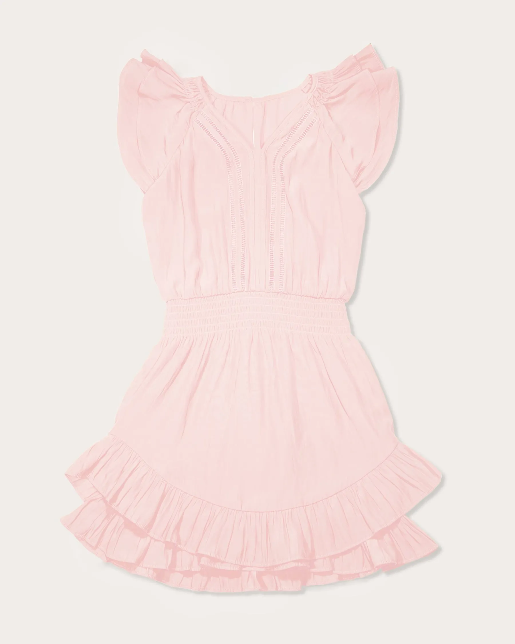 Ramy Brook Girls Lola Ruffle Mini Dress Yuzu Sale