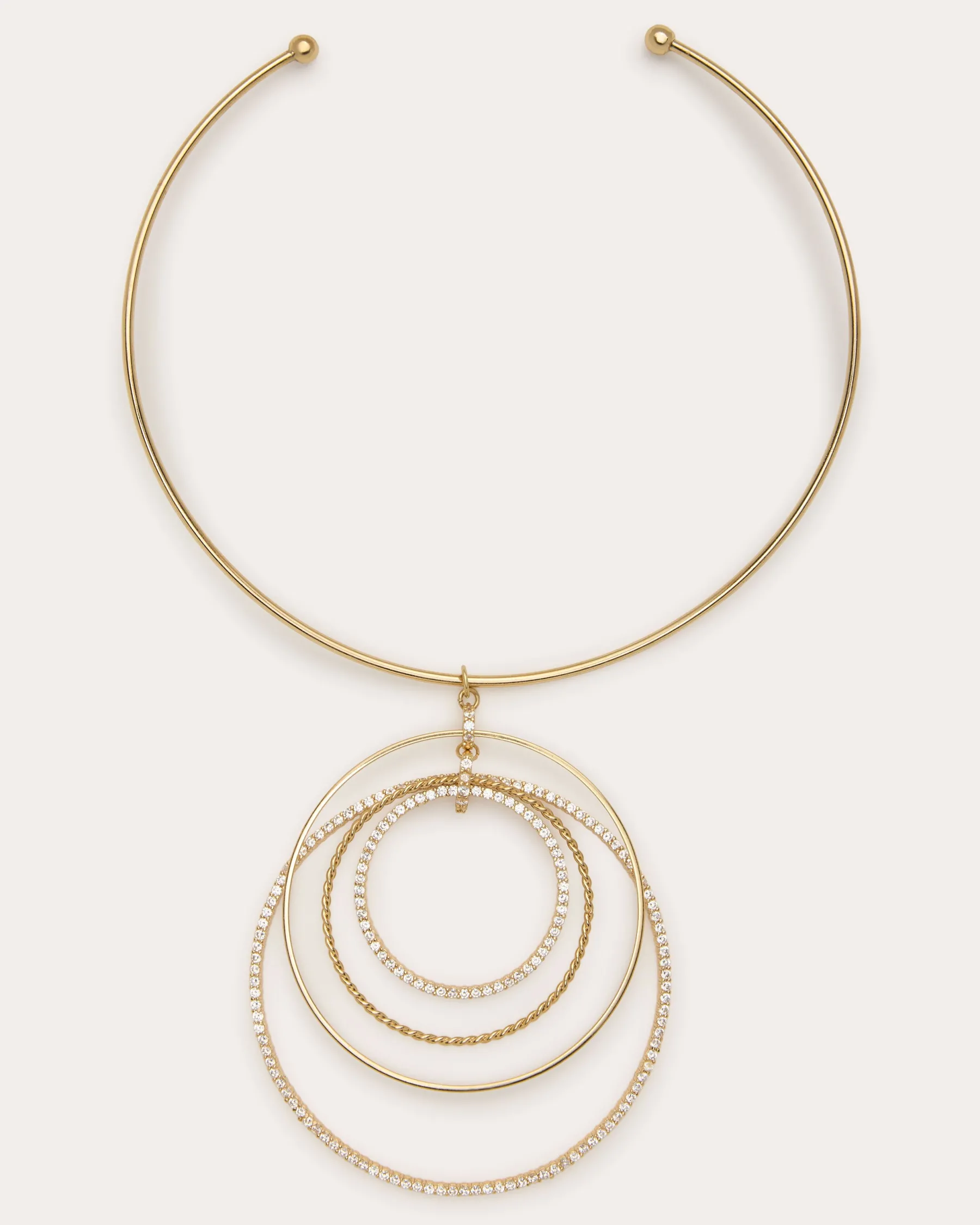 Ramy Brook Haiden Circular Necklace Gold Hot