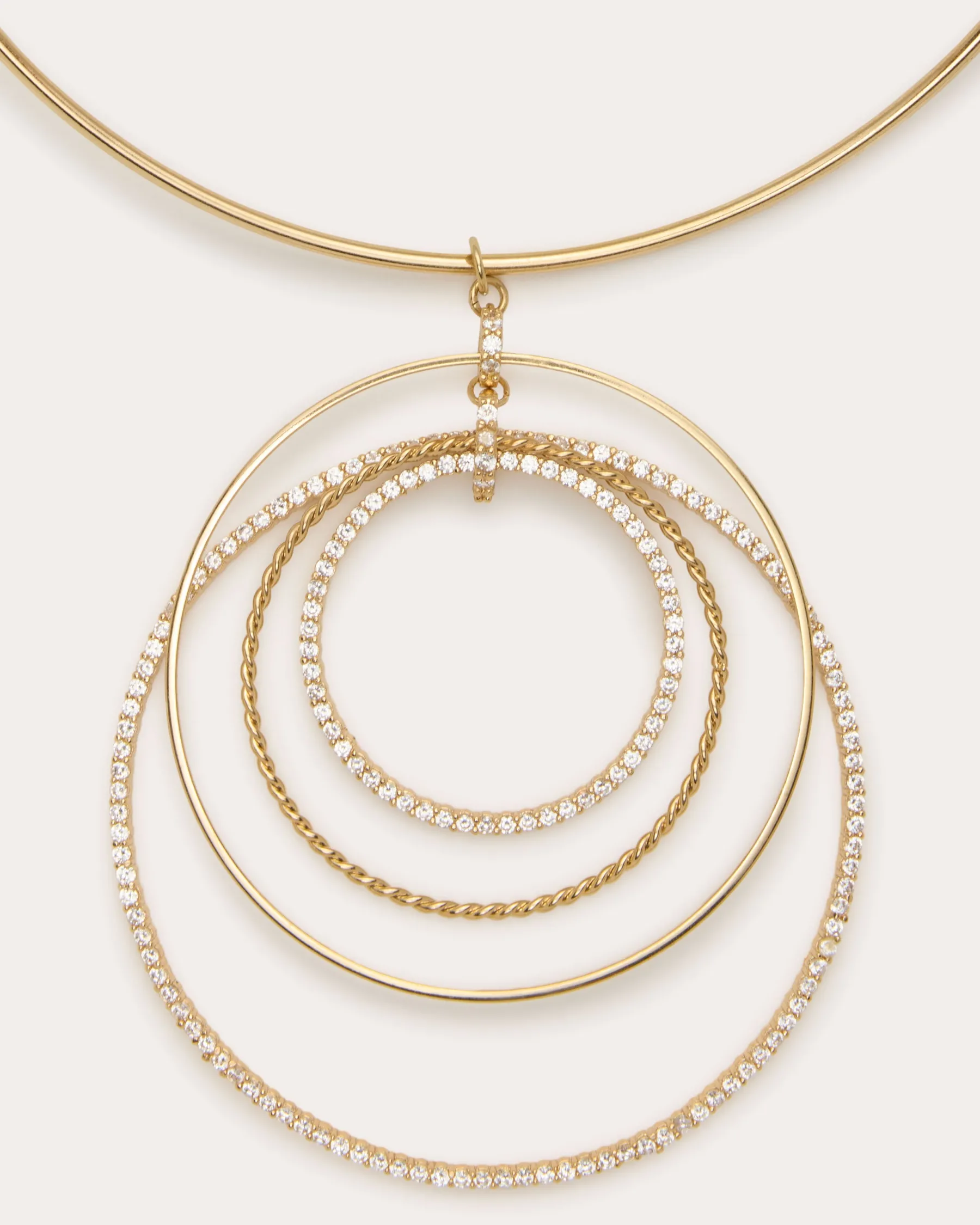 Ramy Brook Haiden Circular Necklace Gold Hot