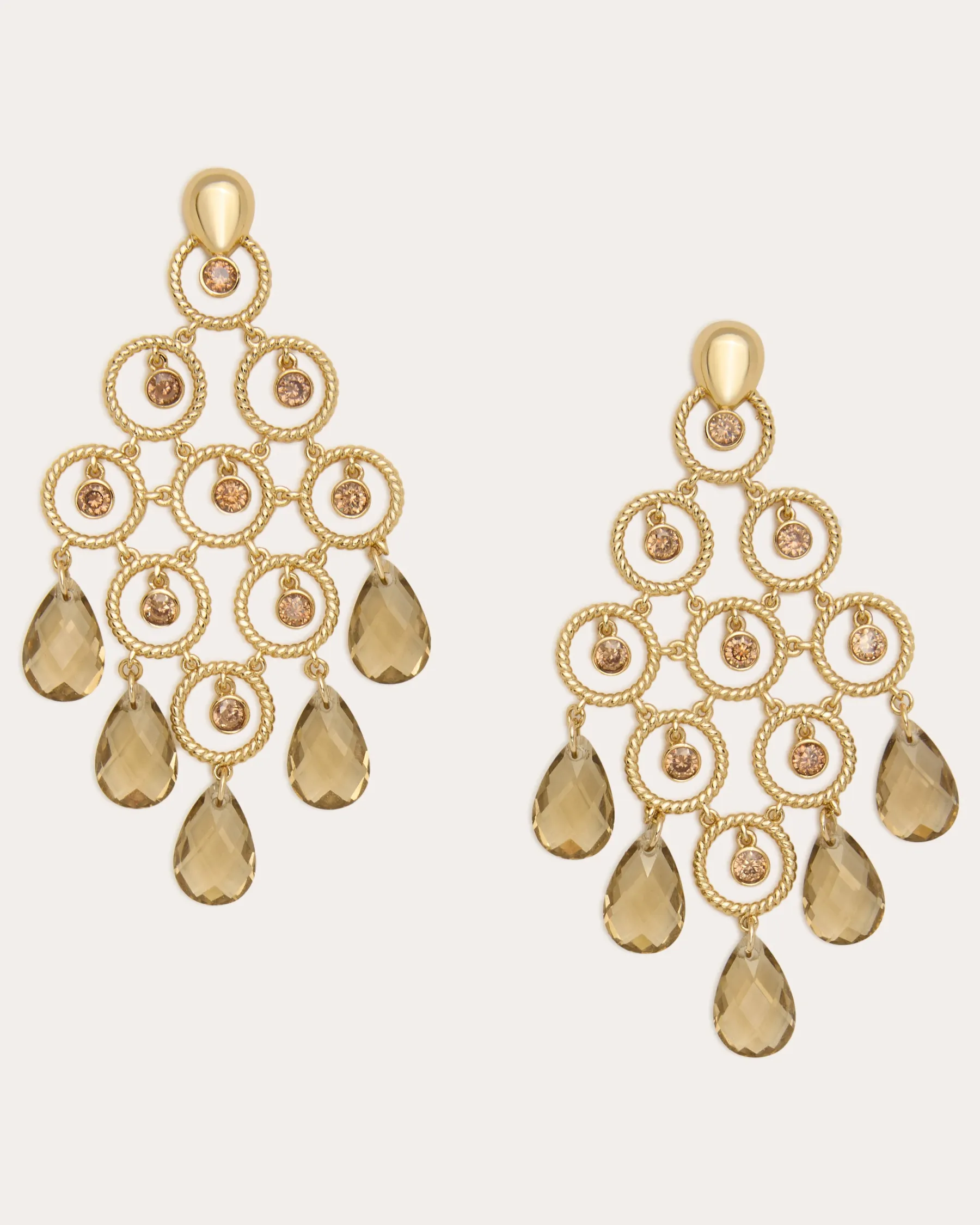 Ramy Brook Haile Chandelier Earrings Blackdiamond Hot