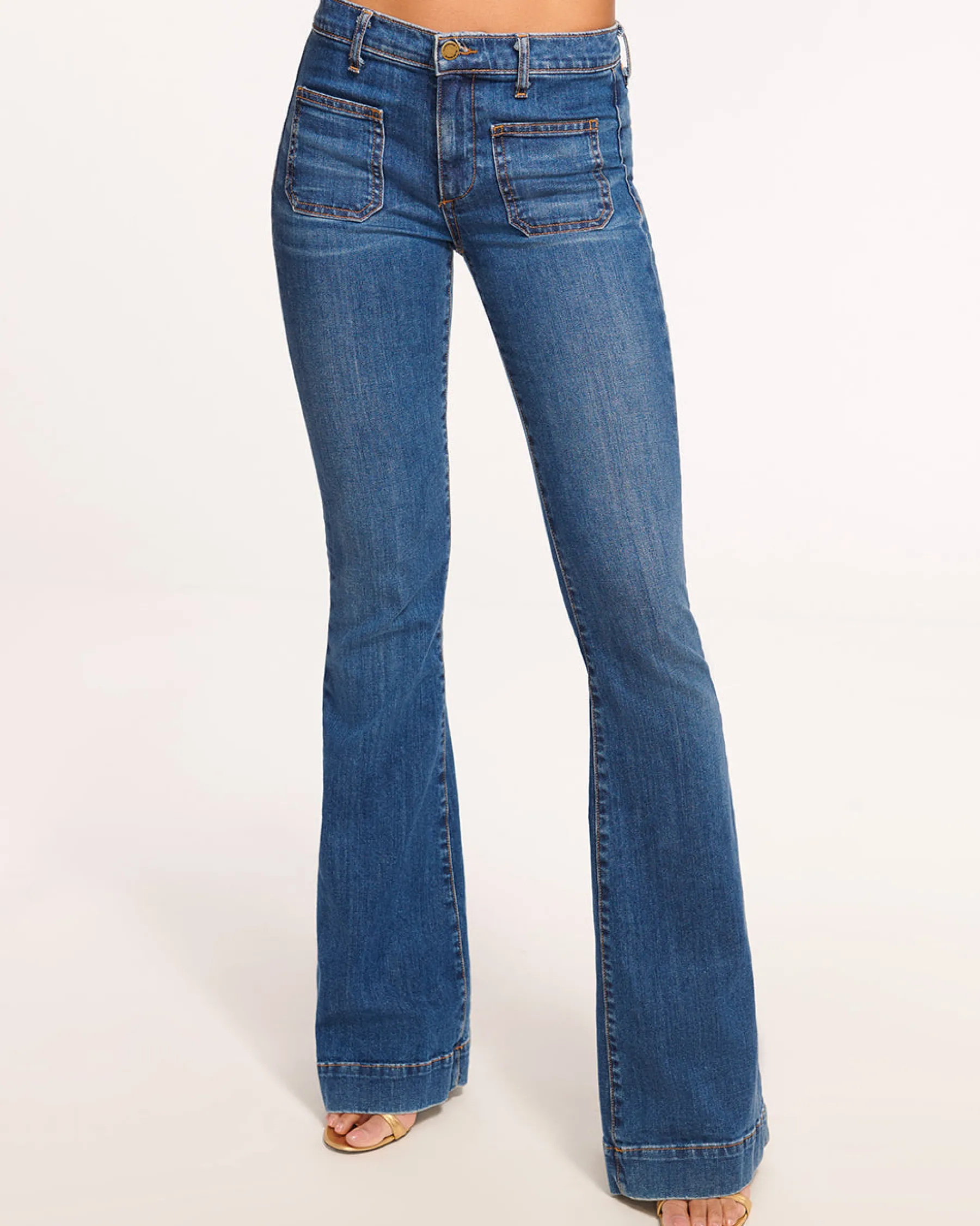 Ramy Brook Hunter Low Rise Jean Mediumwash Sale