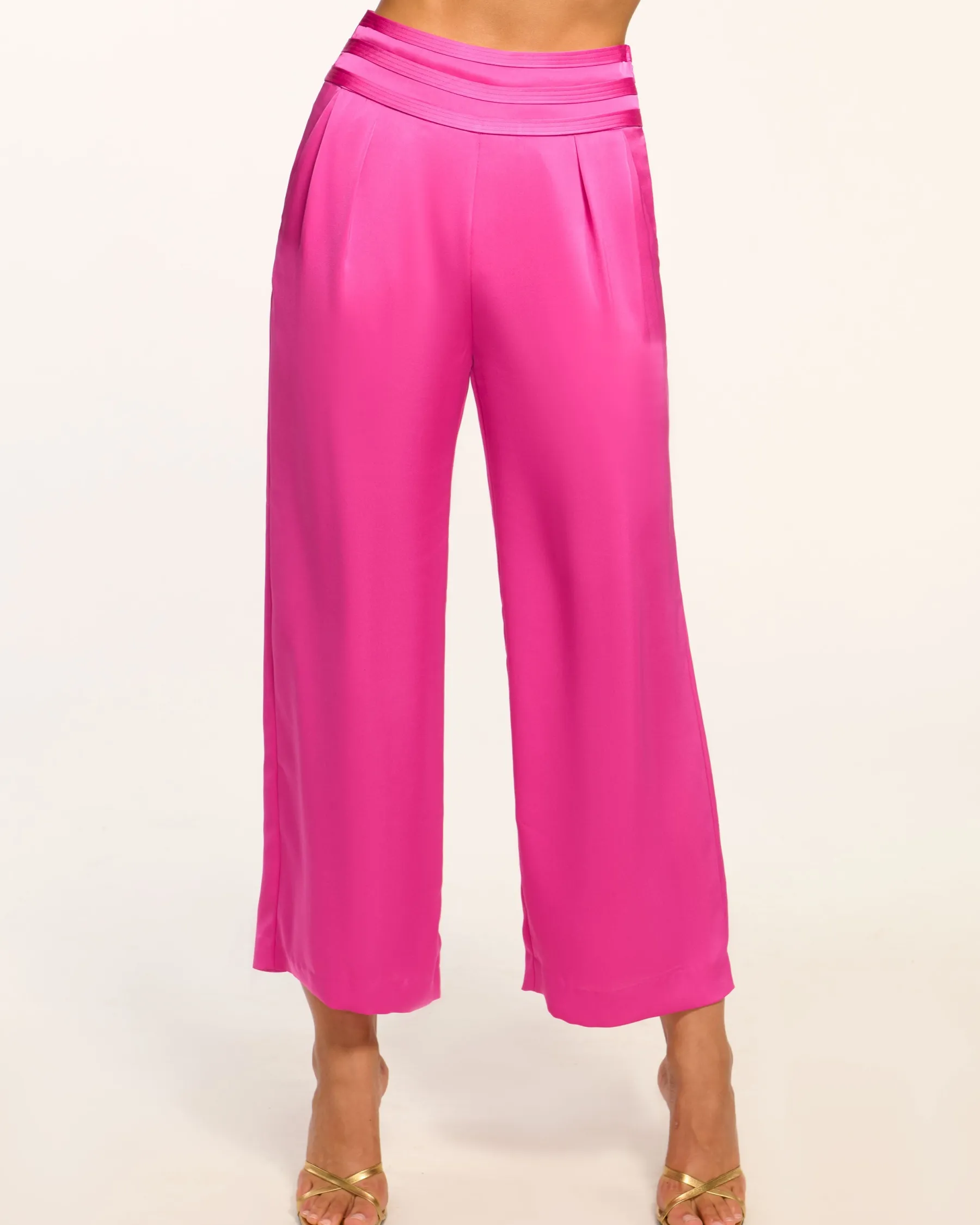 Ramy Brook Joss Cropped Wide Leg Pant Discount