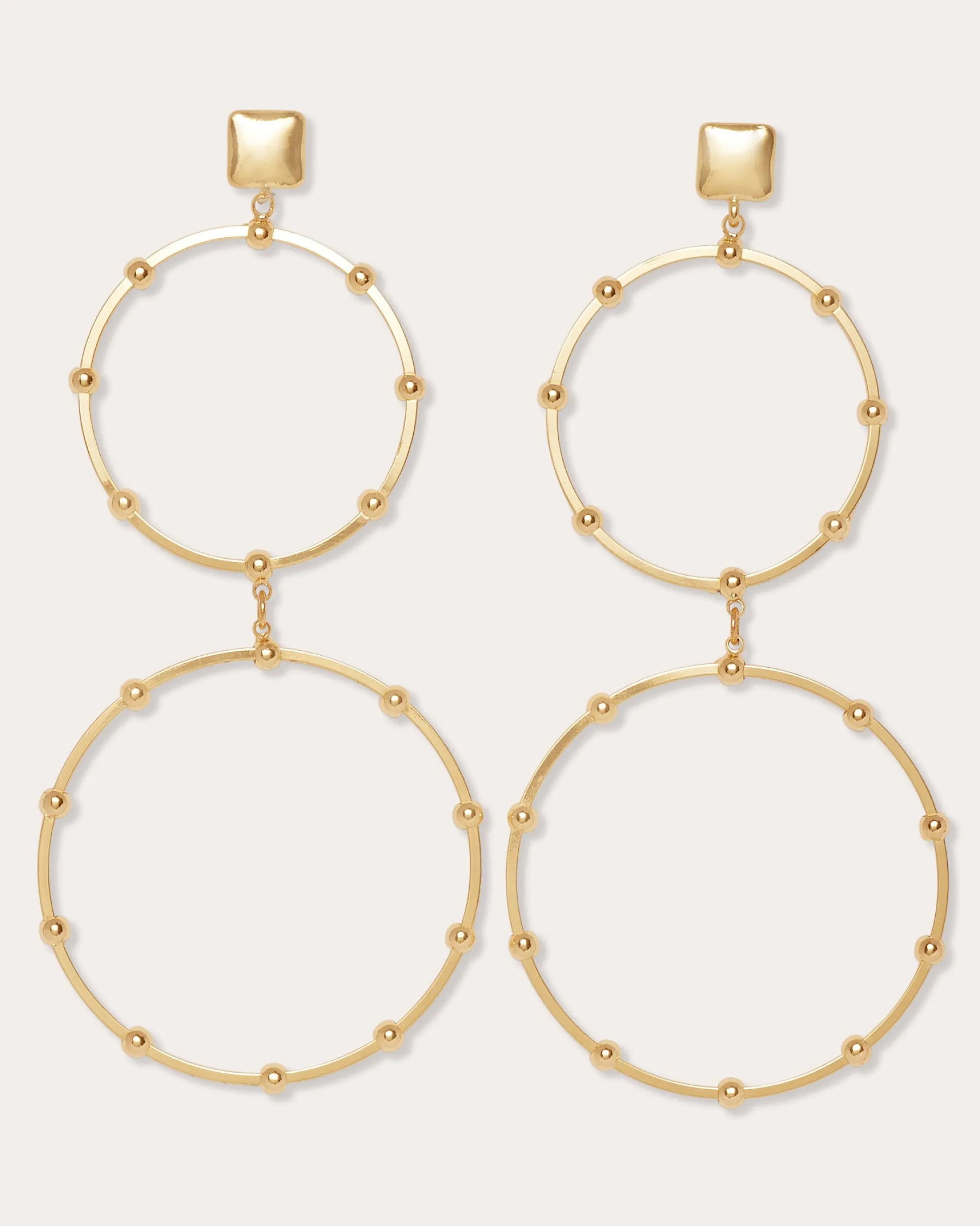 Ramy Brook Kairi Stacked Hoop Earrings Gold Cheap