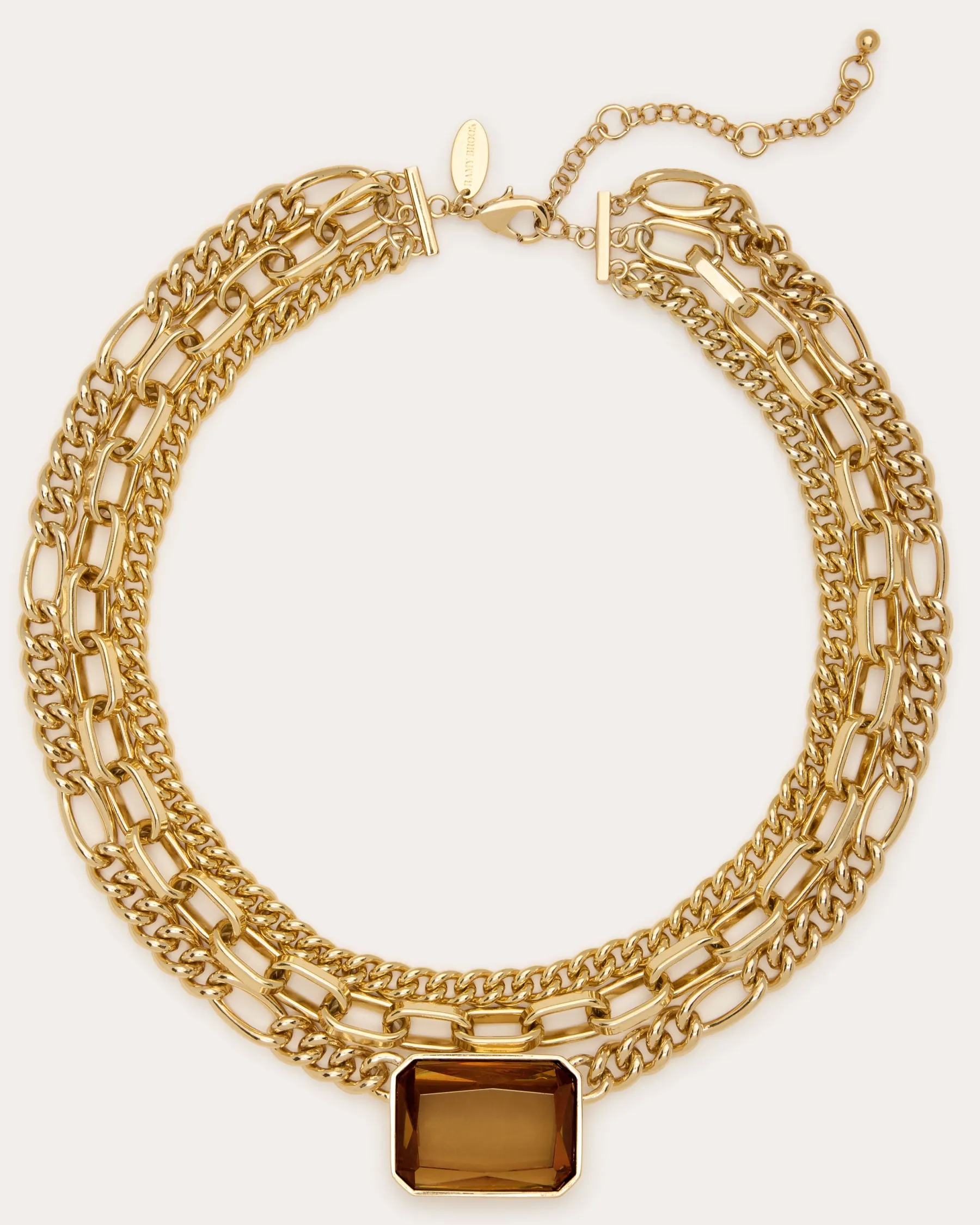 Ramy Brook Karissa Layered Choker Necklace Gold Store