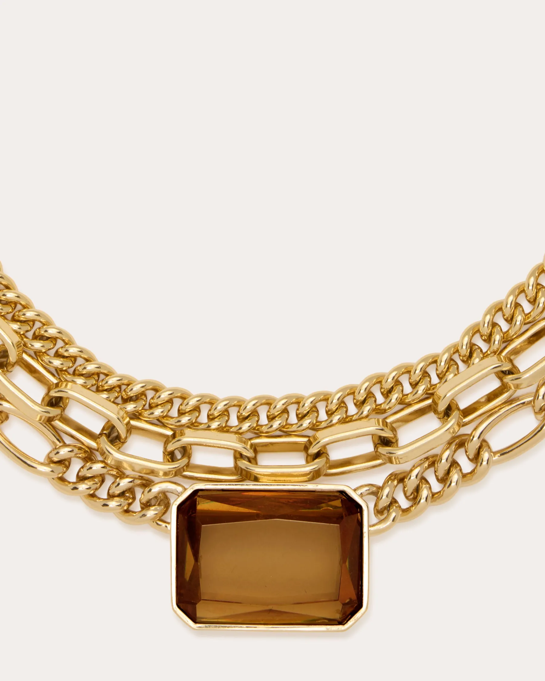 Ramy Brook Karissa Layered Choker Necklace Gold Store