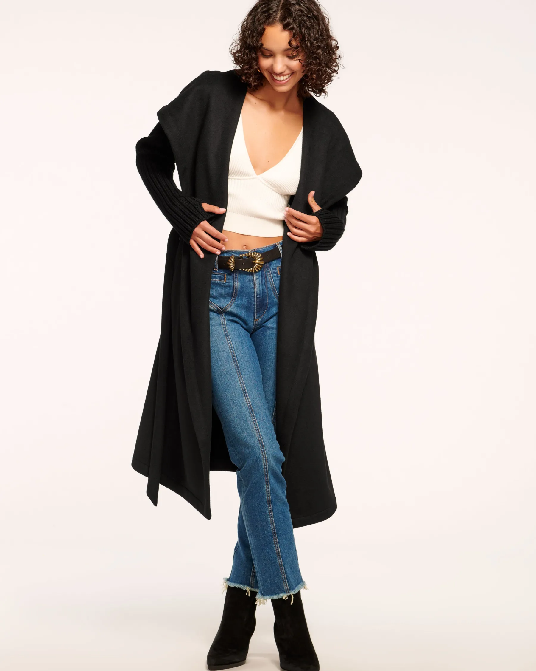 Ramy Brook Kiah Wrap Oversized Coat Cheap