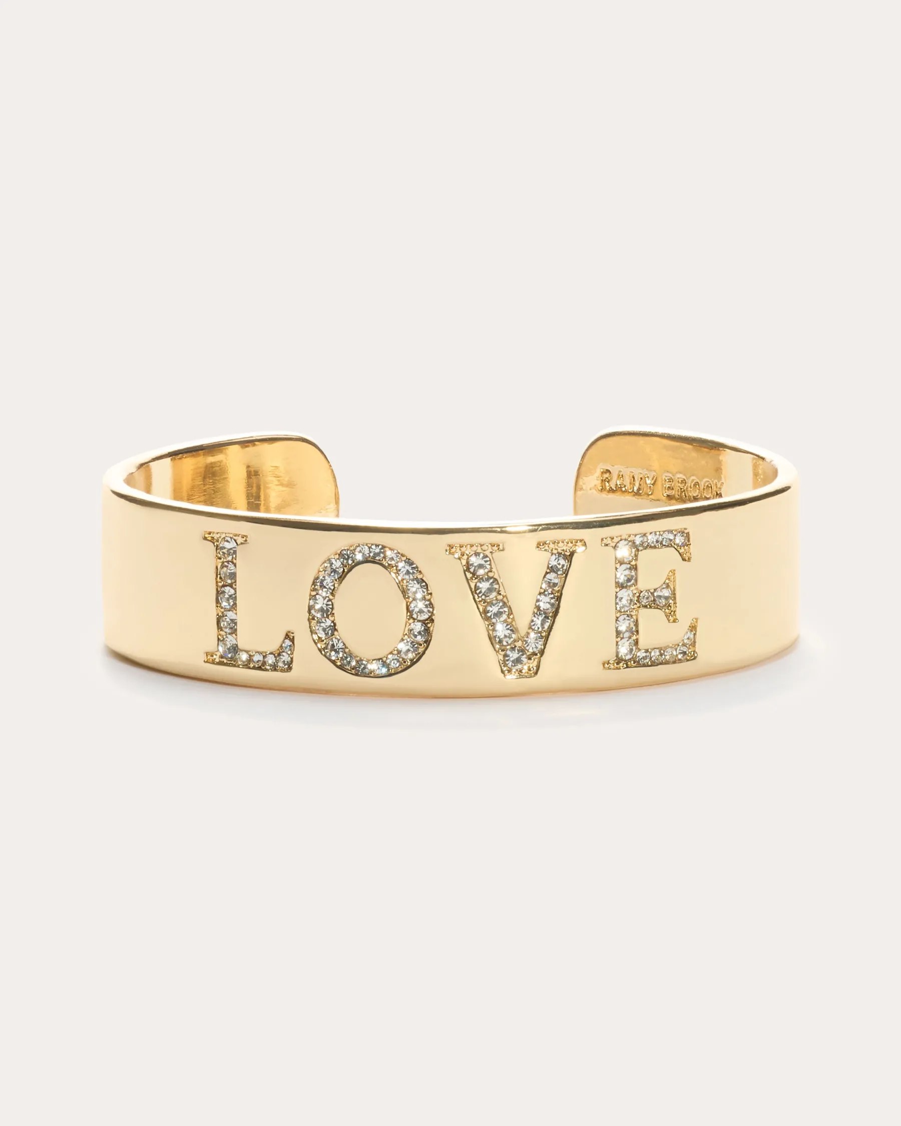 Ramy Brook Love Statement Cuff Bracelet Gold Cheap