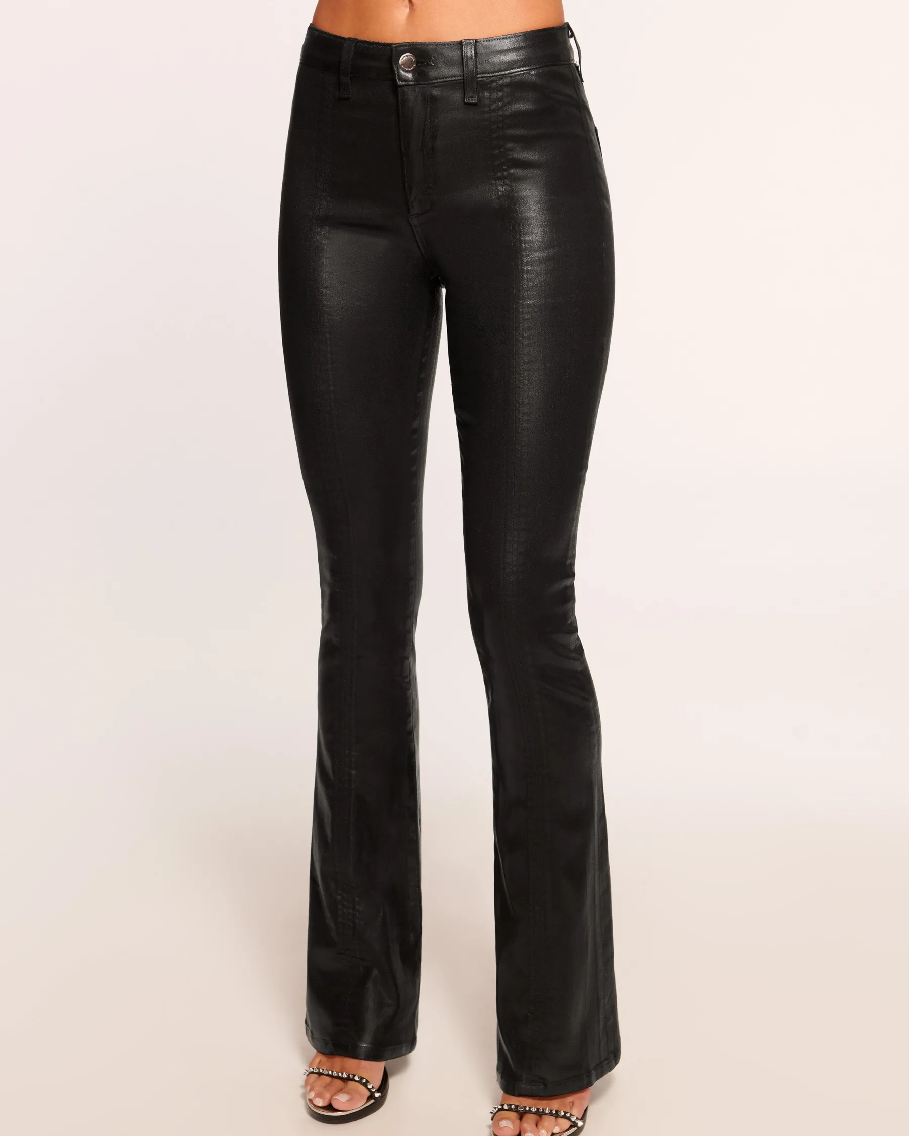 Ramy Brook Matilda Coated Jean Black Store