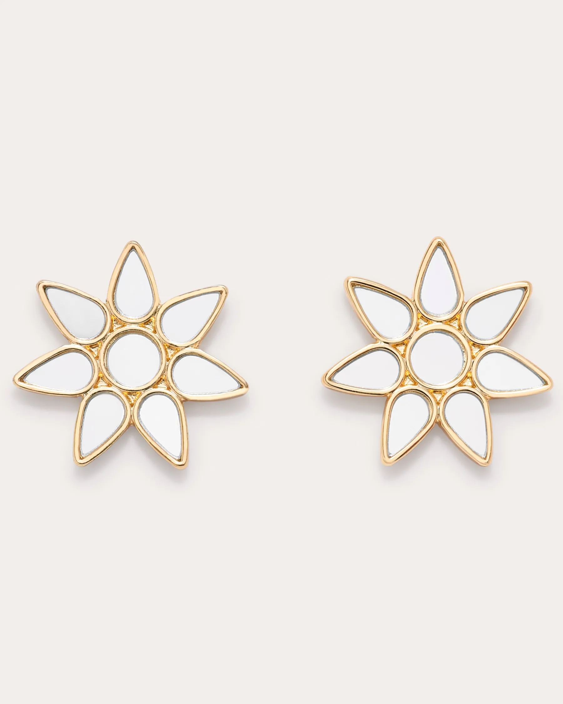 Ramy Brook Star Mirrored Studs Gold Best