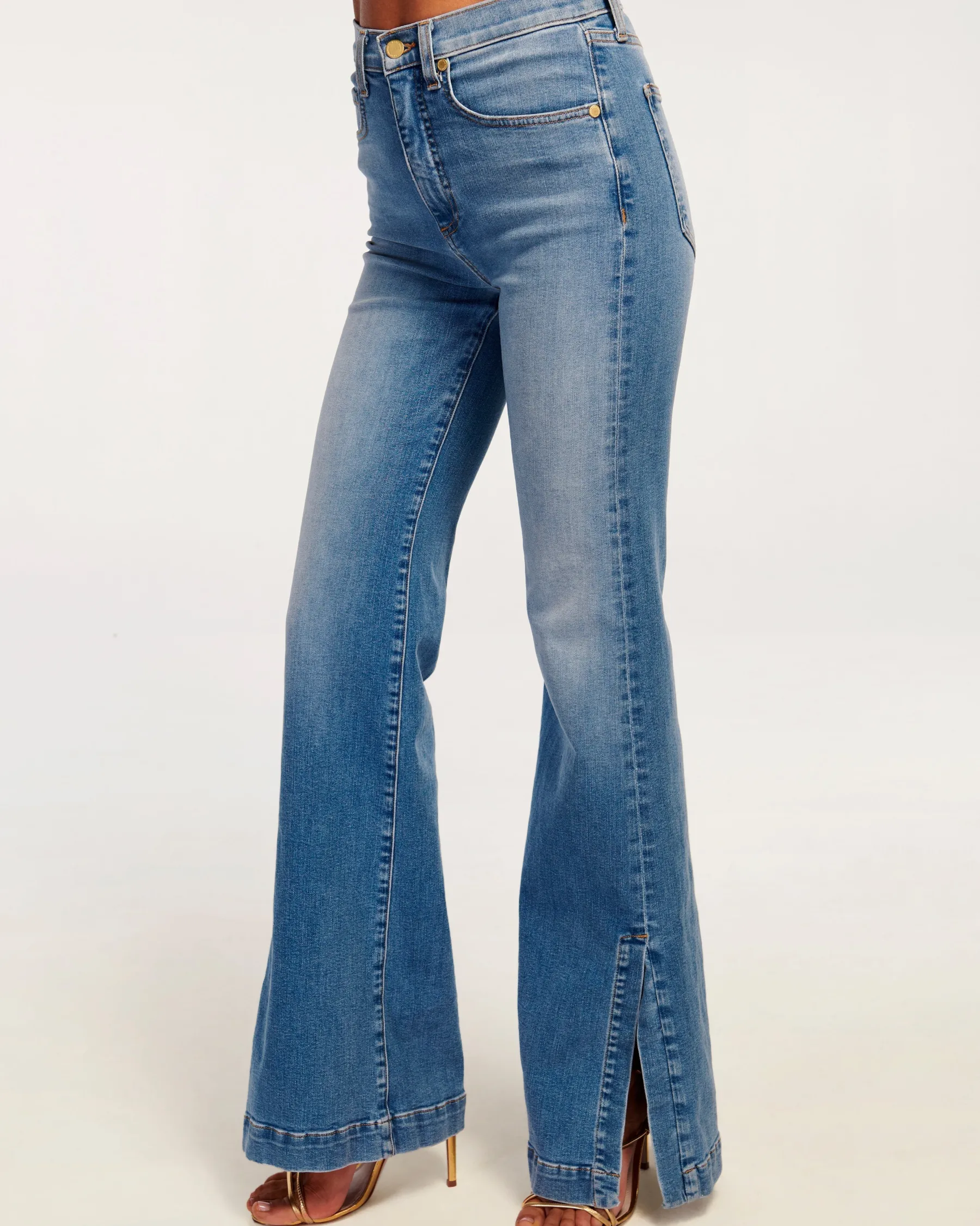 Ramy Brook Tyra High Waisted Flare Jean Shop