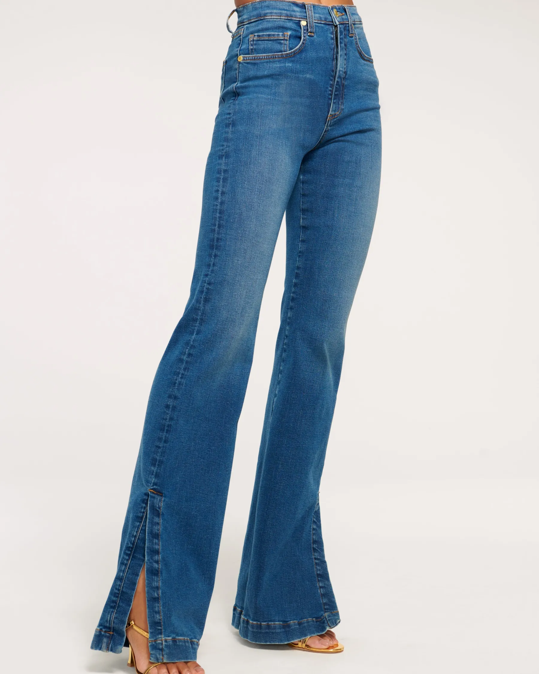 Ramy Brook Tyra High Waisted Flare Jean Shop