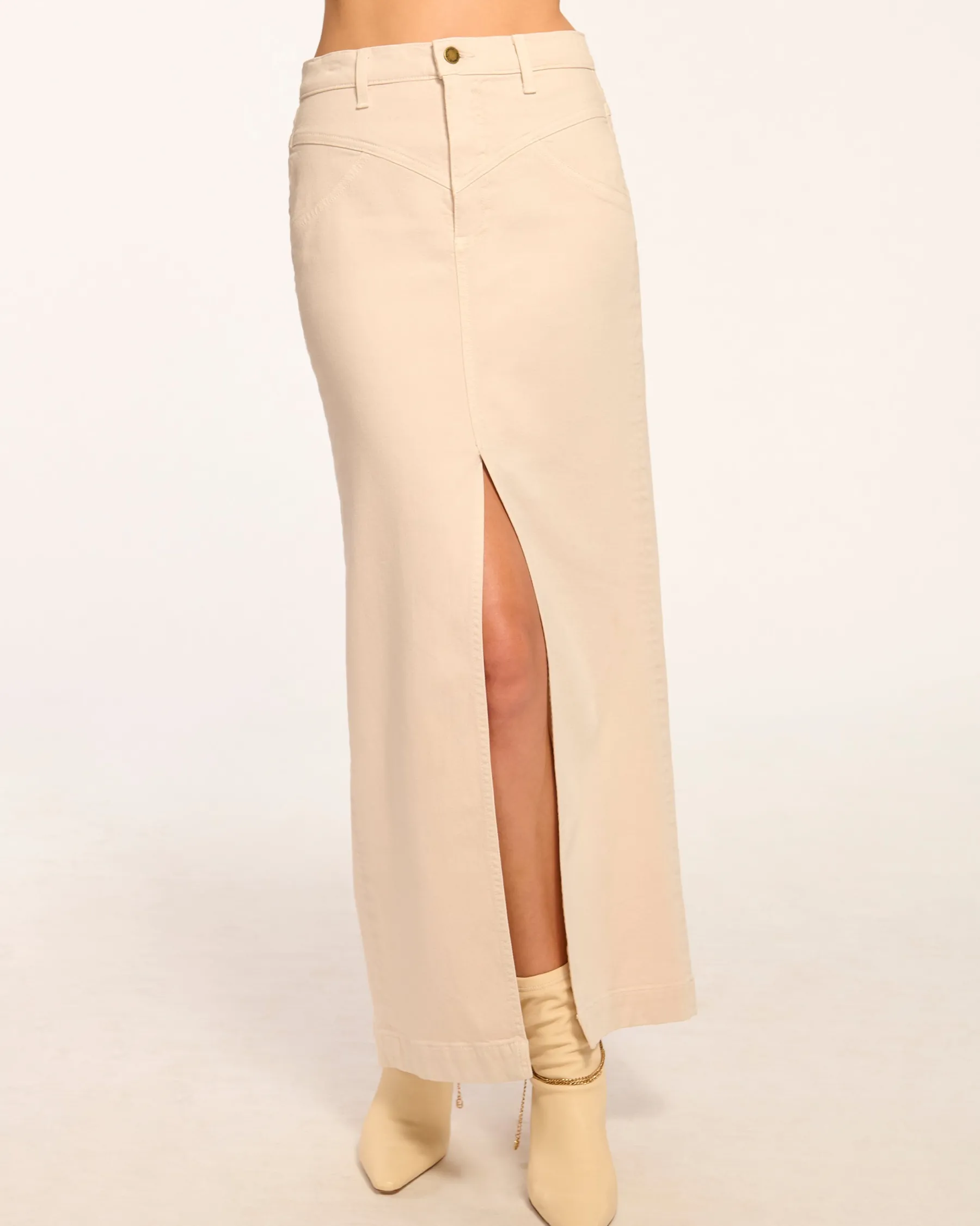 Ramy Brook Xavier Denim Maxi Skirt Shop